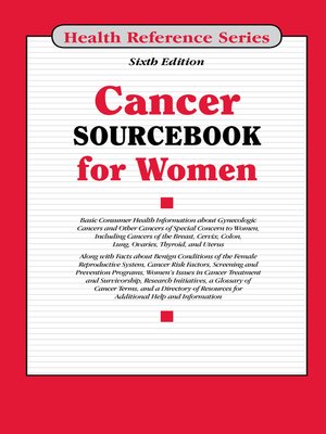cover image of Cancer SB for Women